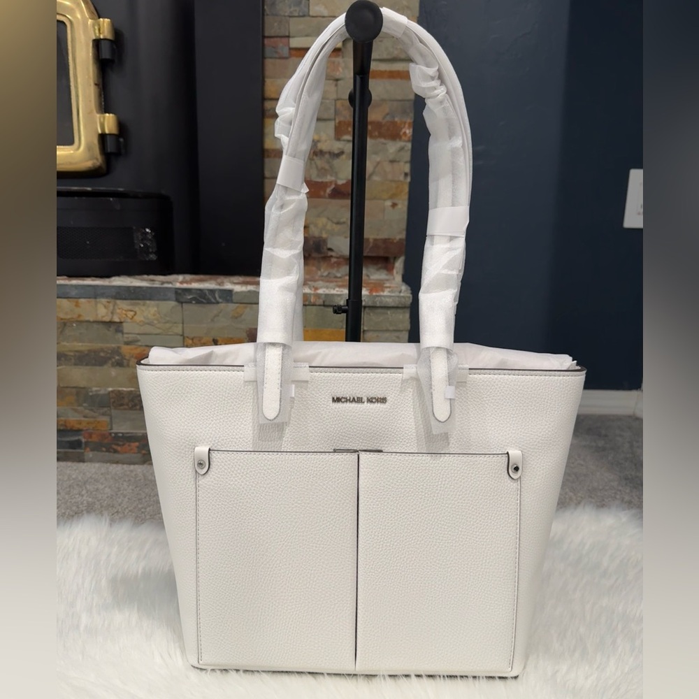 NWT✨Michael Kors Double Pocket Medium Tote Bag - Picture 4 of 11